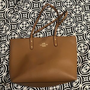 Coach Bag- Brown Leather Tote